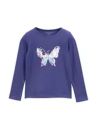TOM TAILOR | Maglietta a maniche lunghe da ragazza | Blu scuro