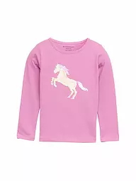 TOM TAILOR | Maglietta a maniche lunghe da ragazza | Fucsia