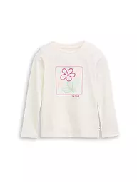 TOM TAILOR | Maglietta a maniche lunghe da ragazza | Bianco