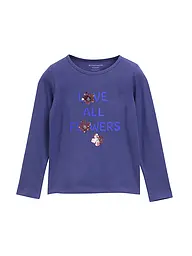 TOM TAILOR | Maglietta a maniche lunghe da ragazza | Blu scuro