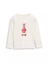TOM TAILOR | Maglietta a maniche lunghe da ragazza | Bianco