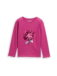 TOM TAILOR | Maglietta a maniche lunghe da ragazza | Fucsia