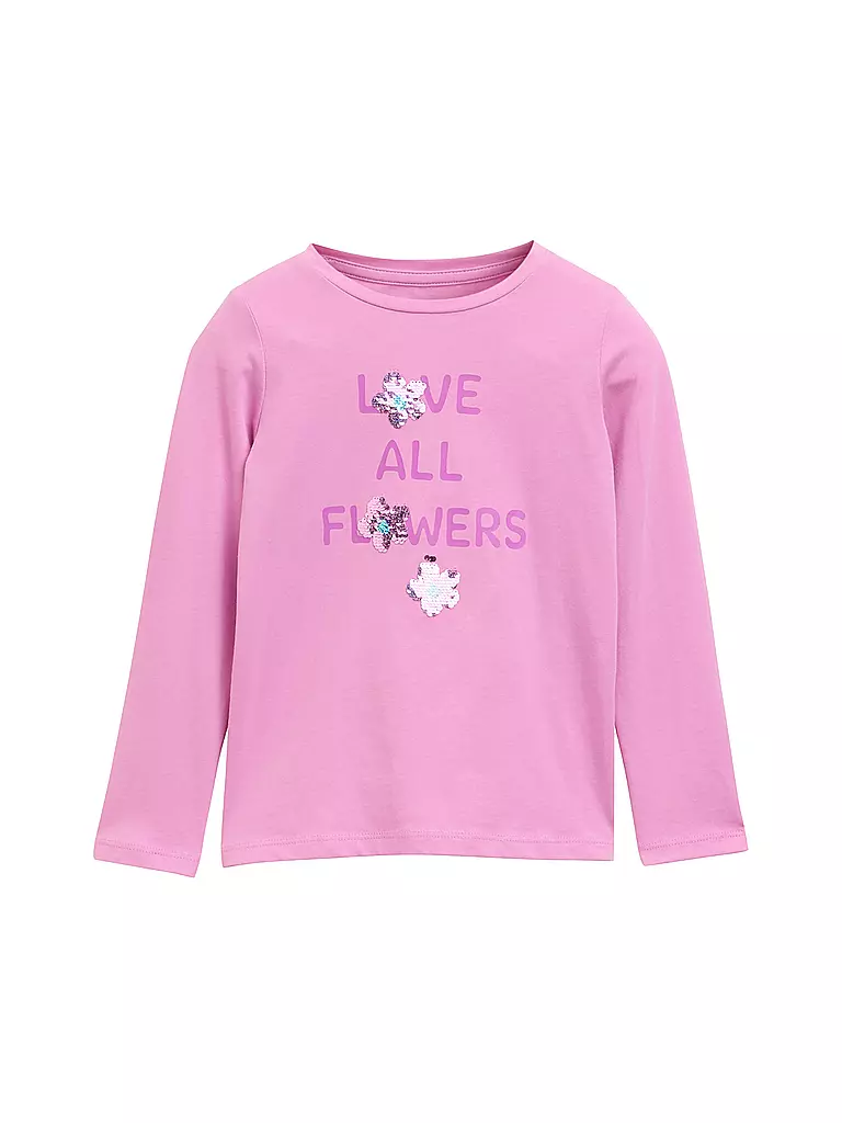 TOM TAILOR | Maglietta a maniche lunghe da ragazza | Rosa