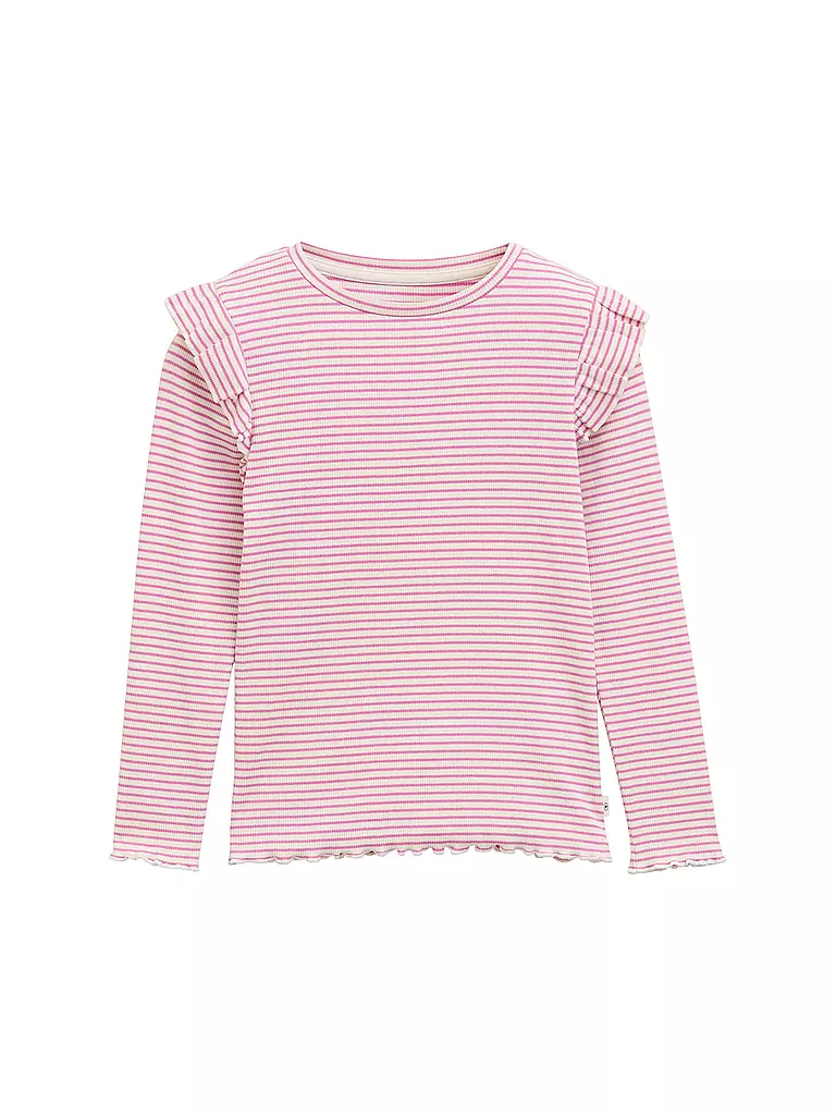 TOM TAILOR | Maglietta a maniche lunghe da ragazza | Fucsia