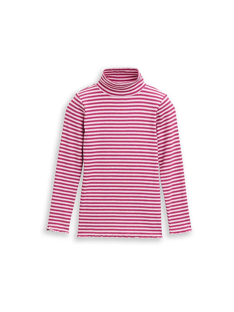 TOM TAILOR | Maglietta a maniche lunghe da ragazza | Fucsia
