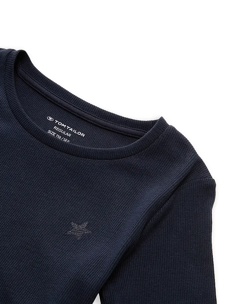 TOM TAILOR | Maglietta a maniche lunghe da ragazza | Blu scuro