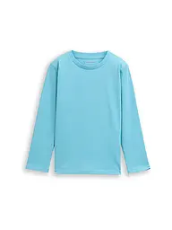 TOM TAILOR | Maglietta a maniche lunghe da ragazzo | Blu chiaro