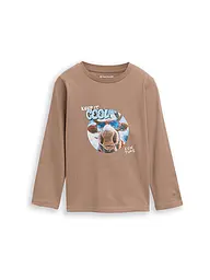 TOM TAILOR | Maglietta a maniche lunghe da ragazzo | Beige