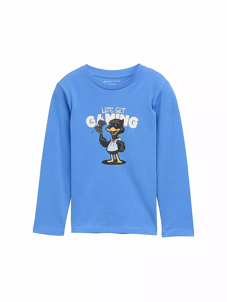 TOM TAILOR | Maglietta a maniche lunghe da ragazzo | Blu