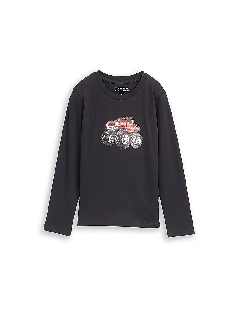 TOM TAILOR | Maglietta a maniche lunghe da ragazzo | Grigio