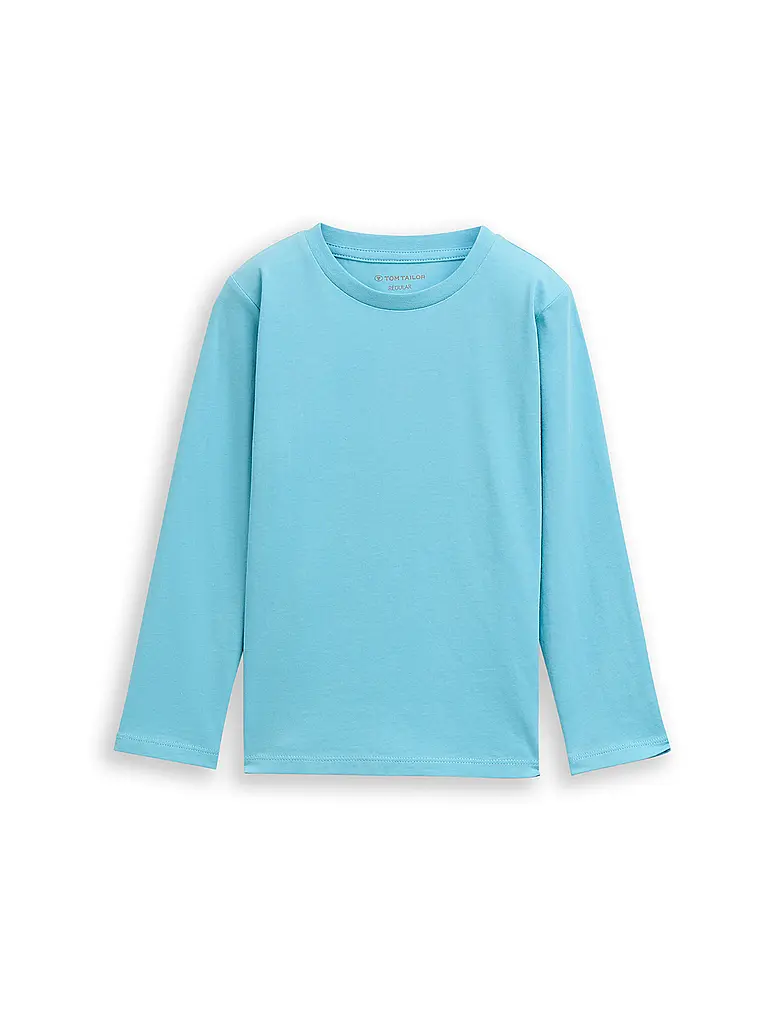 TOM TAILOR | Maglietta a maniche lunghe da ragazzo | Blu chiaro