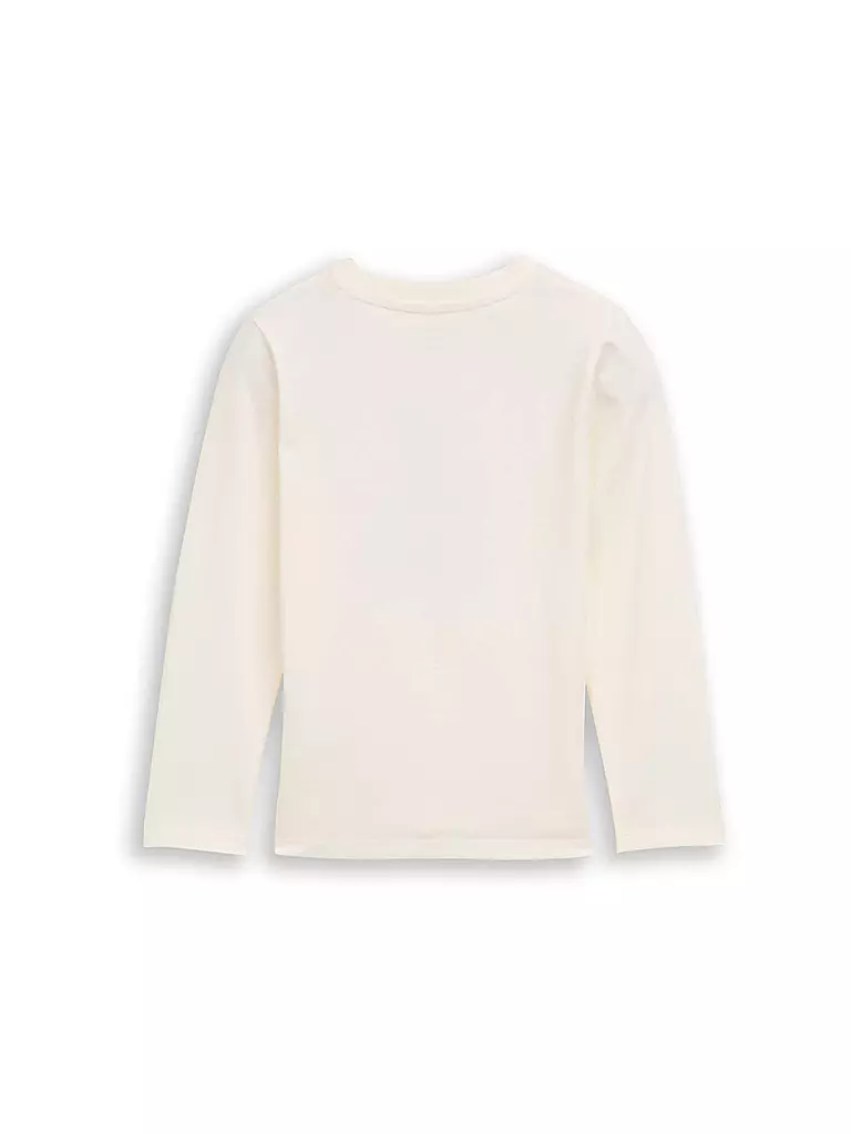 TOM TAILOR | Maglietta a maniche lunghe da ragazzo | Bianco