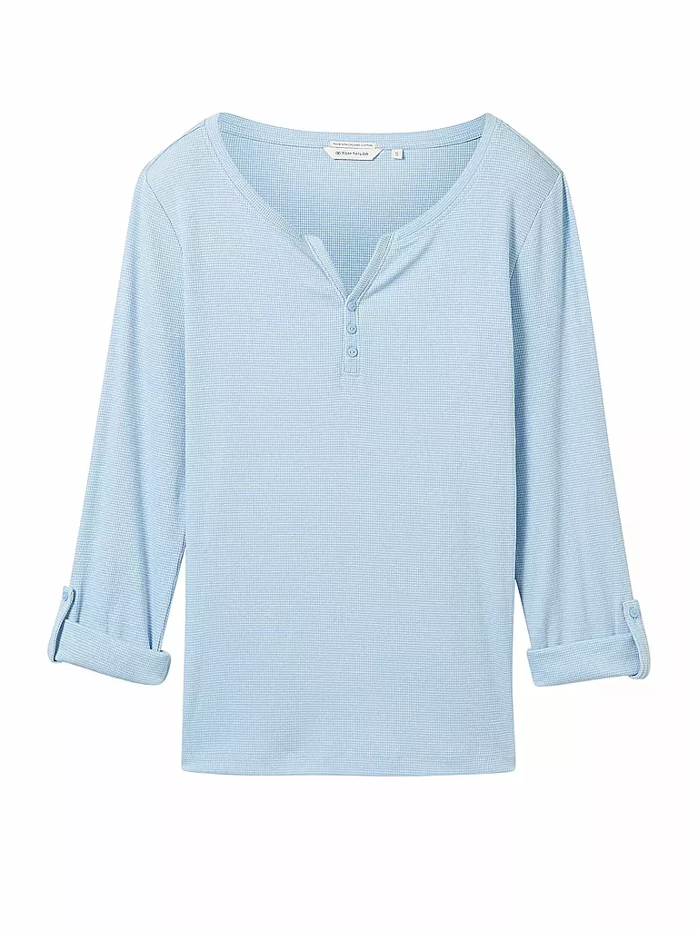 TOM TAILOR | Maglietta a maniche lunghe | Blu chiaro