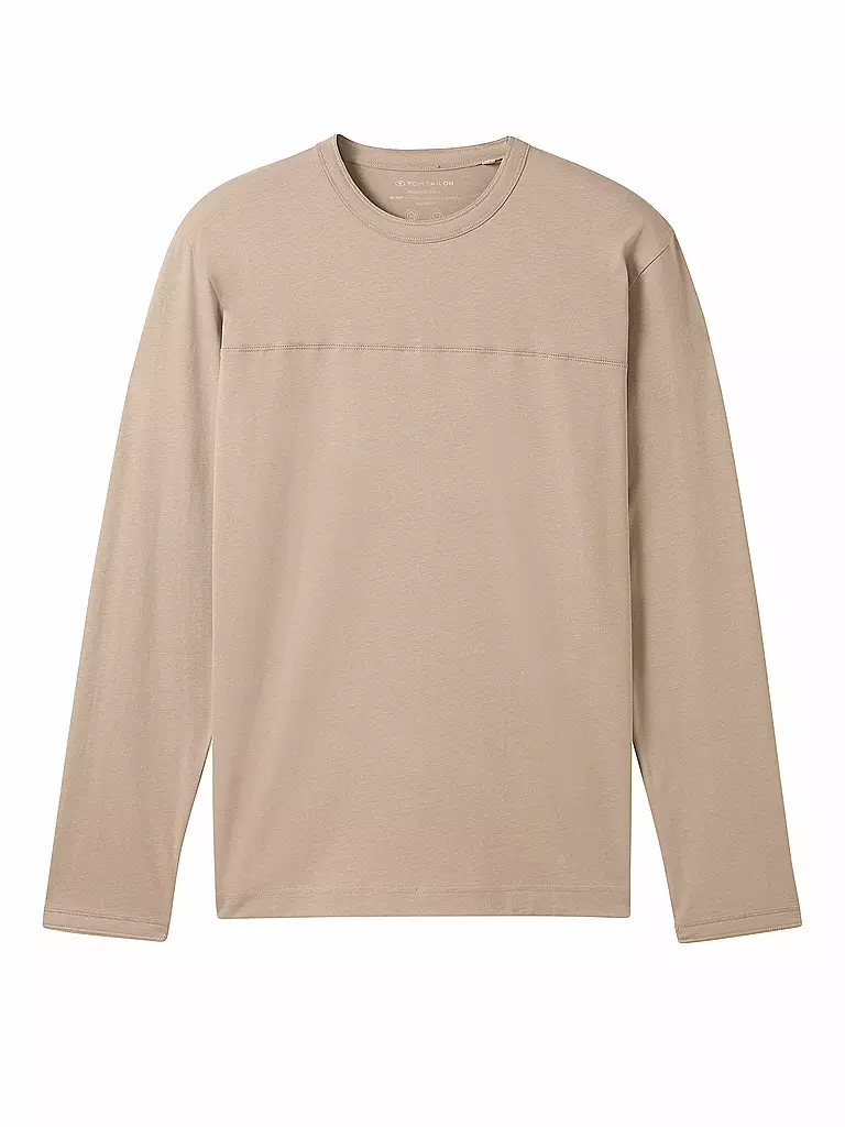 TOM TAILOR | Maglietta a maniche lunghe | Marrone
