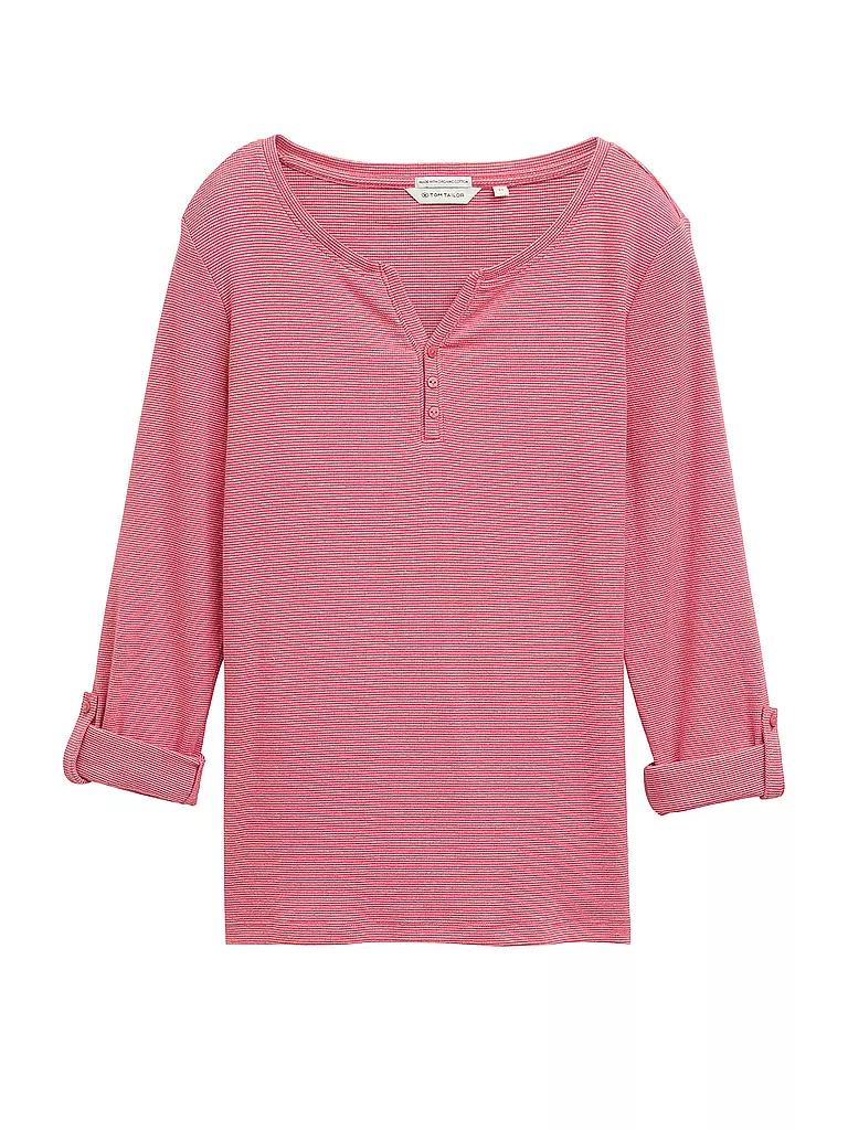 TOM TAILOR | Maglietta a maniche lunghe | Rosso