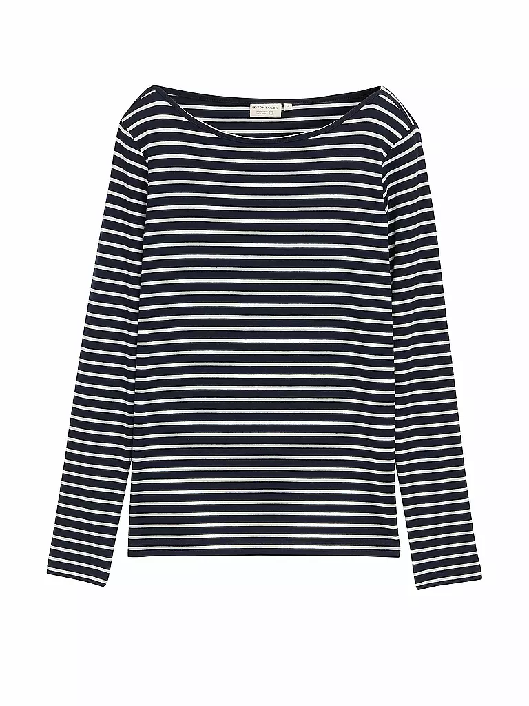 TOM TAILOR | Maglietta a maniche lunghe | Blu scuro