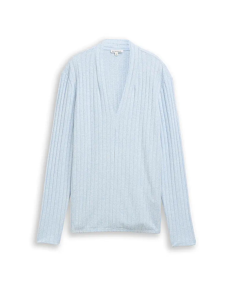 TOM TAILOR | Maglietta a maniche lunghe | Blu chiaro