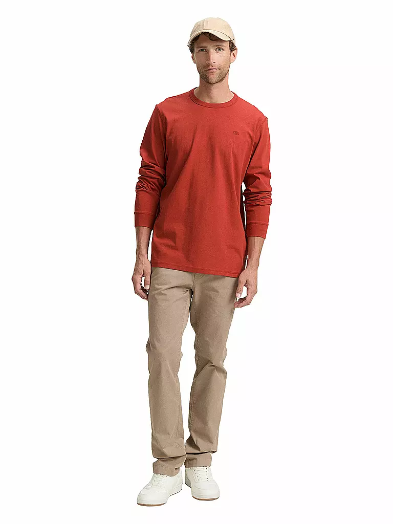 TOM TAILOR | Maglietta a maniche lunghe | Rosso