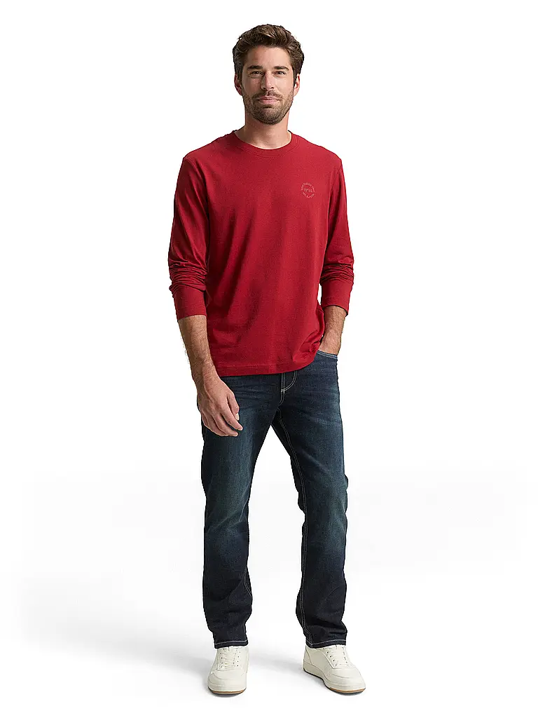 TOM TAILOR | Maglietta a maniche lunghe | Rosso