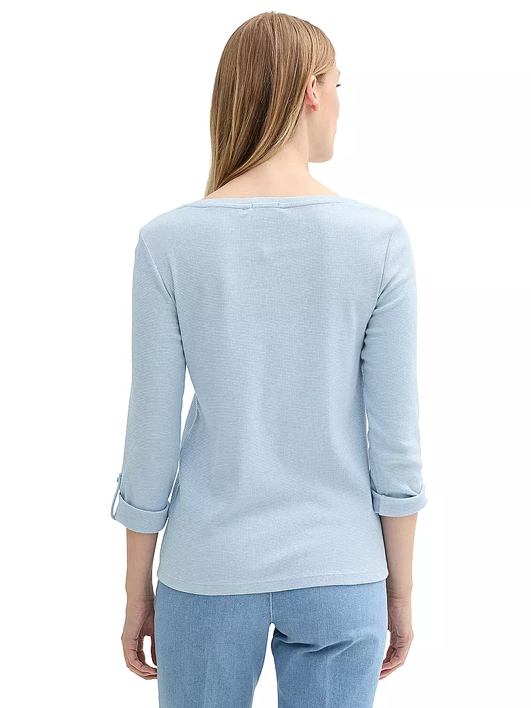 TOM TAILOR | Maglietta a maniche lunghe | Blu chiaro