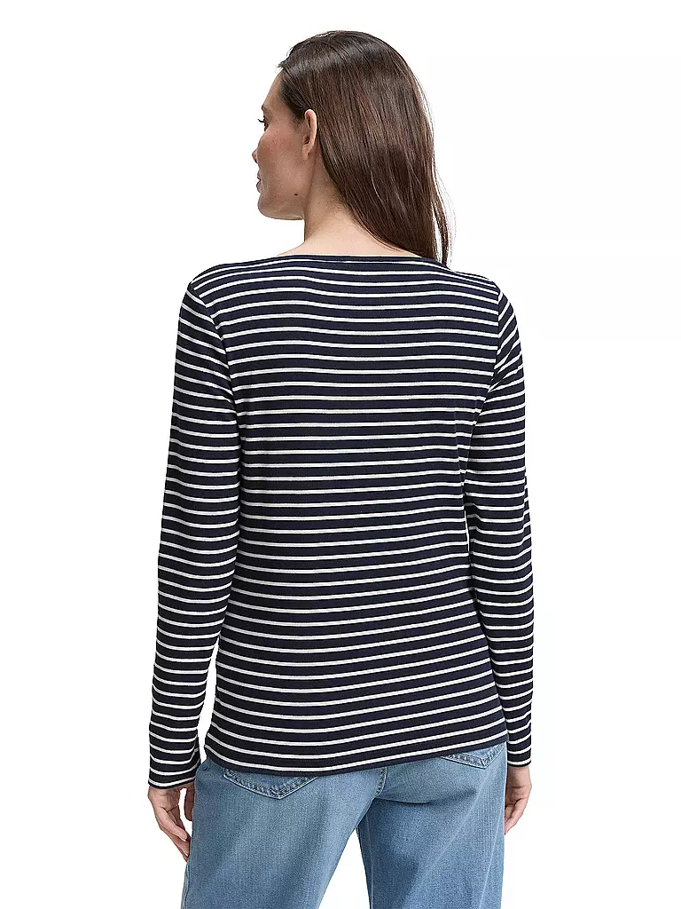 TOM TAILOR | Maglietta a maniche lunghe | Blu scuro