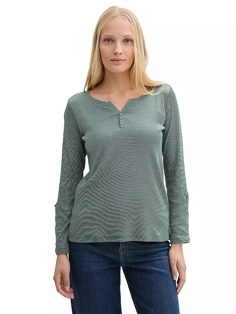 TOM TAILOR | Maglietta a maniche lunghe | Verde