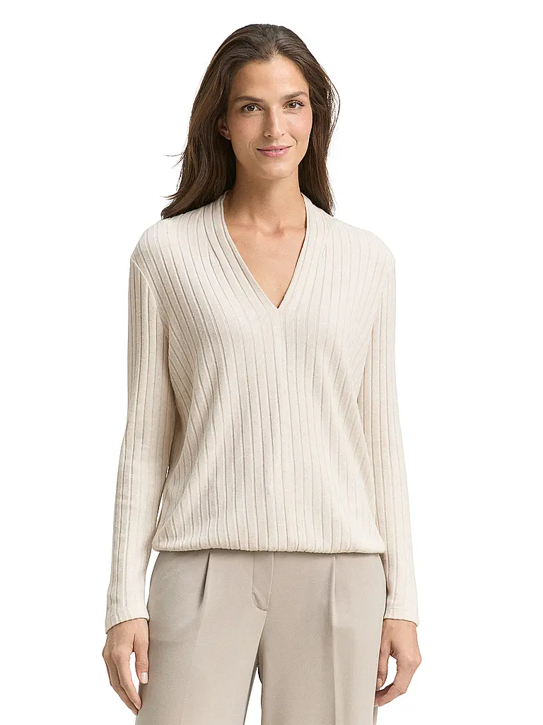 TOM TAILOR | Maglietta a maniche lunghe | Beige