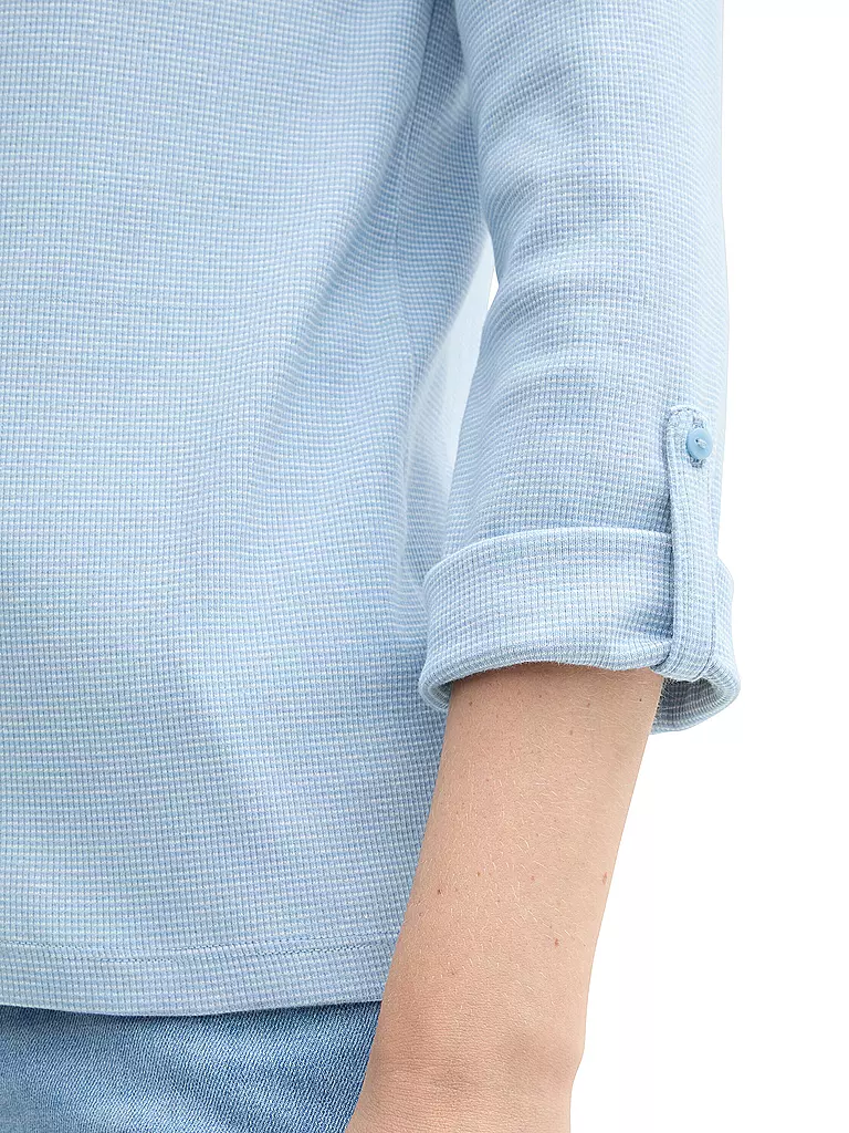 TOM TAILOR | Maglietta a maniche lunghe | Blu chiaro
