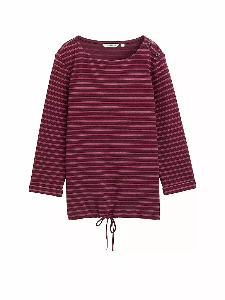 TOM TAILOR | Maglietta | Rosso scuro