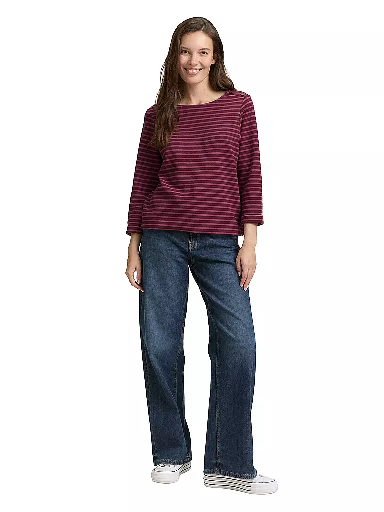 TOM TAILOR | Maglietta | Rosso scuro