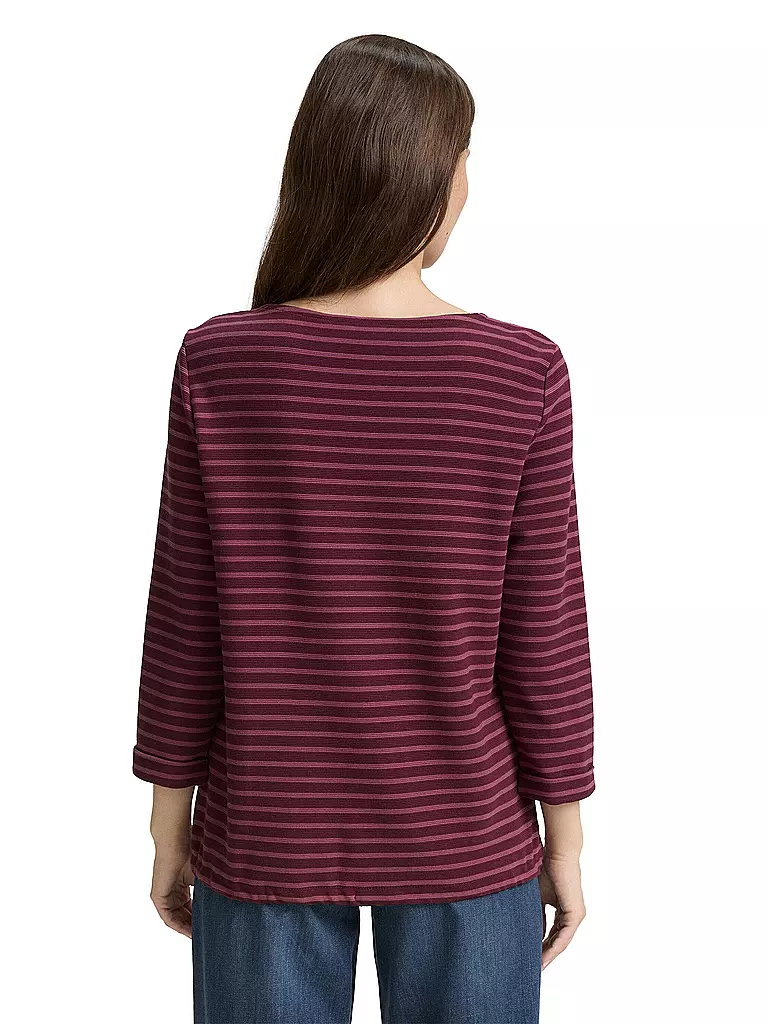 TOM TAILOR | Maglietta | Rosso scuro