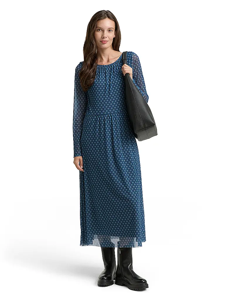 TOM TAILOR | Maxi abito | Petrolio