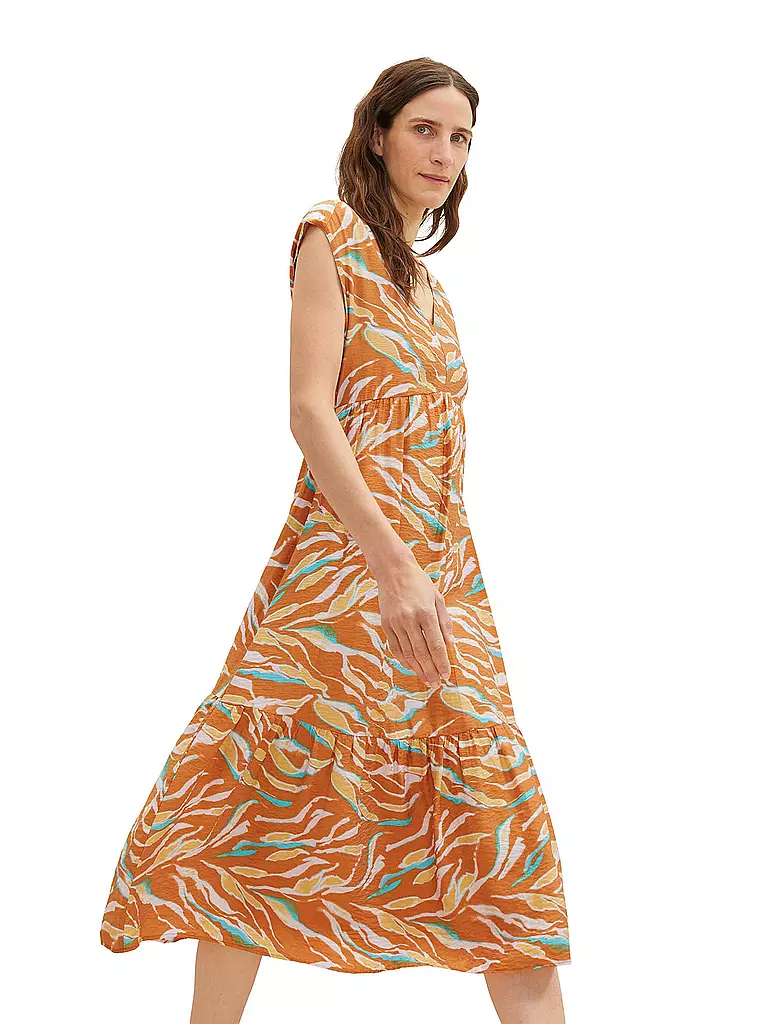 TOM TAILOR | Midikleid  | Marrone