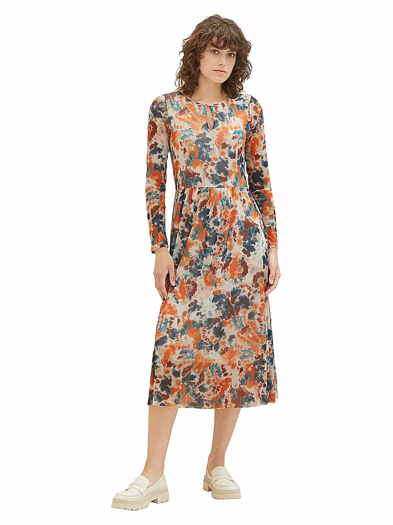 TOM TAILOR | Midikleid | Arancione