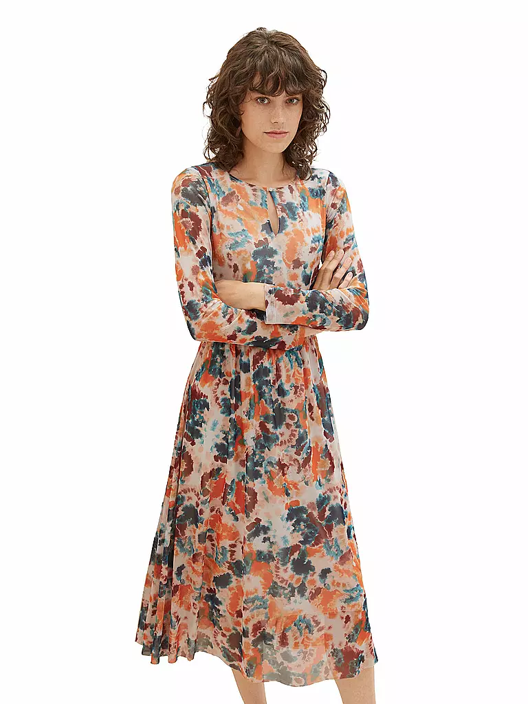 TOM TAILOR | Midikleid | Arancione