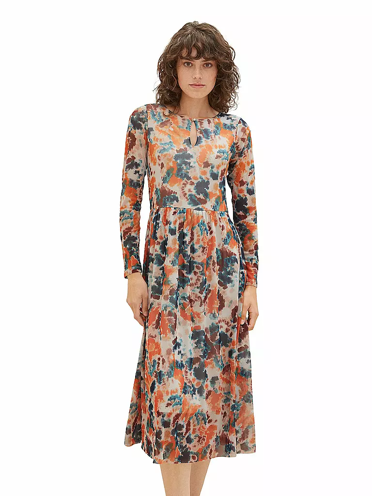 TOM TAILOR | Midikleid | Arancione