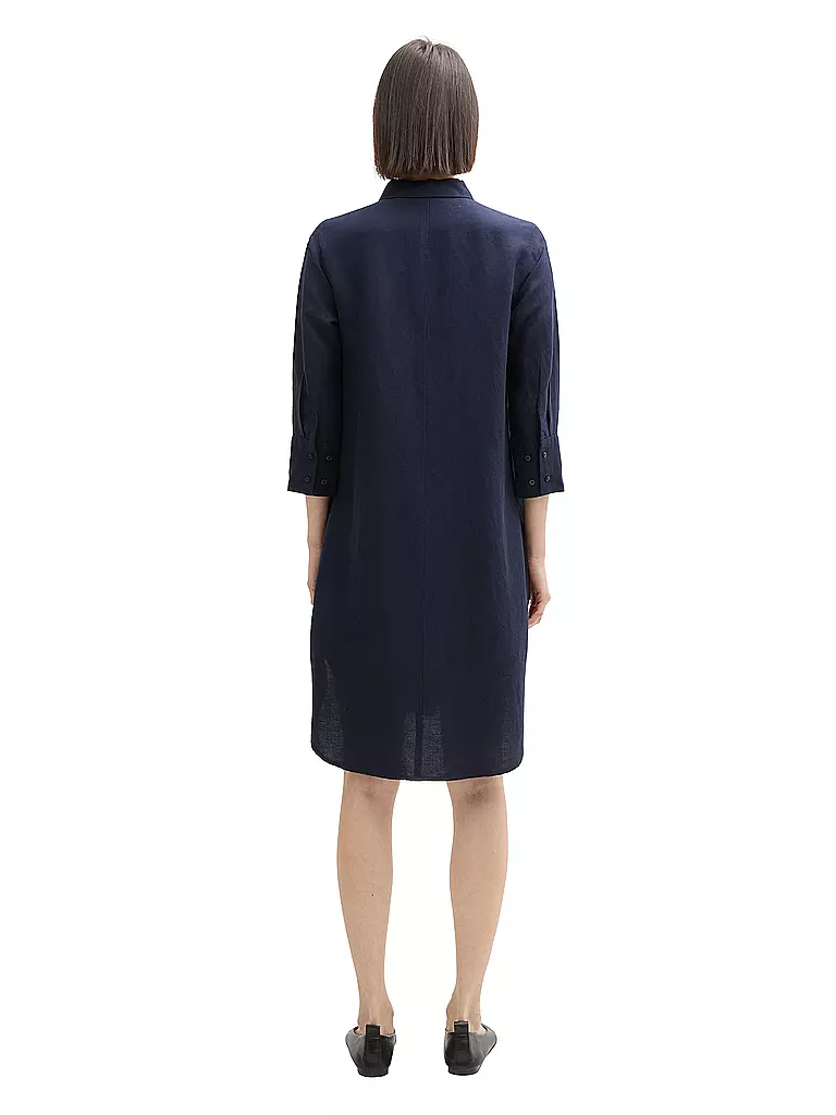 TOM TAILOR | Minidress
Marca: TOM TAILOR
Colore: blu scuro
Categorie: Moda,Donna

Lunghezza manica: Maniche a 3/4
Materiale: Lino,Viscosa
Tipo di colletto: Collo a camicia
Motivo: Tinta unita
Vestibilità (capispalla): Regular
Stile e occasione: Tempo libero
Stile: Ca | 