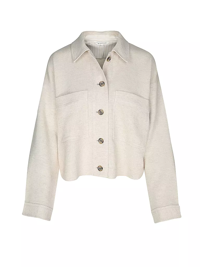 TOM TAILOR | Overshirt | Crema