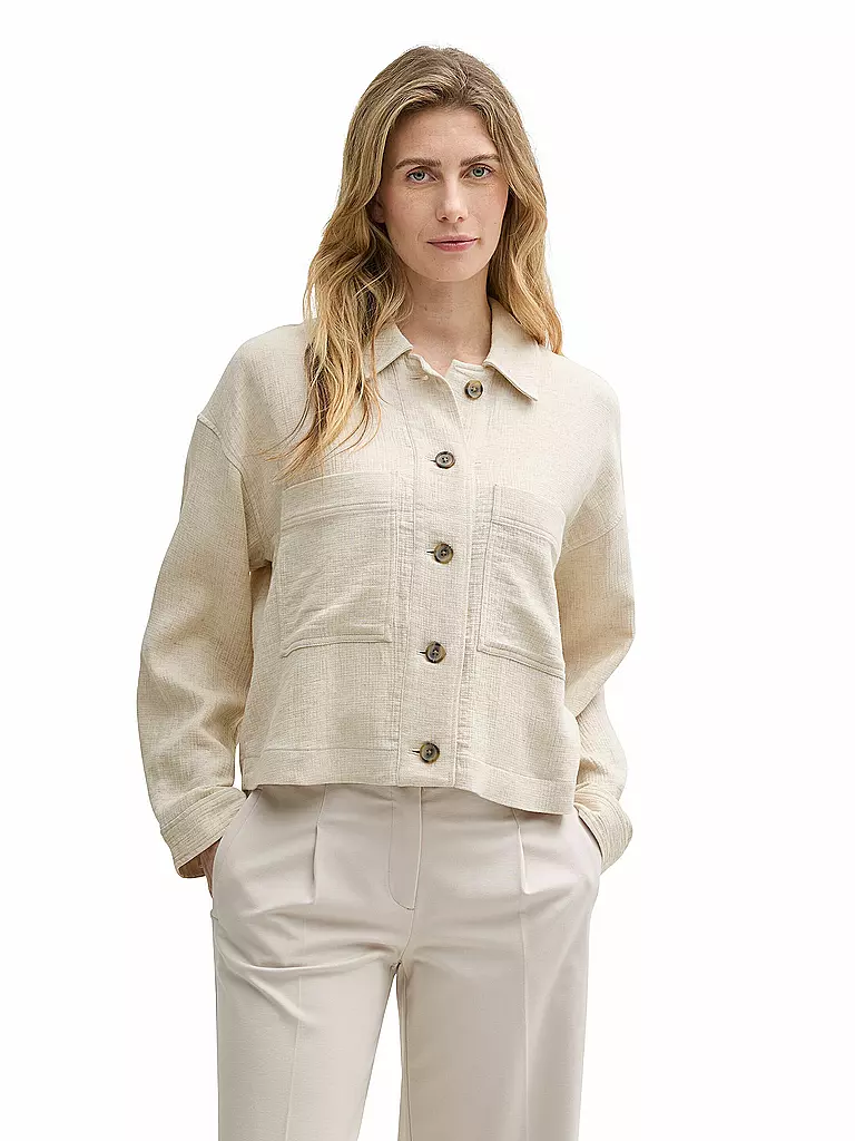 TOM TAILOR | Overshirt | Crema