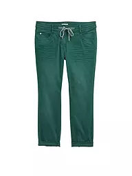 TOM TAILOR | Pantaloni Tapered Relaxed Fit | Verde