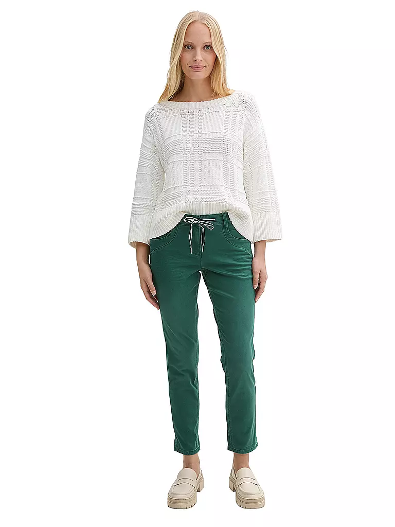 TOM TAILOR | Pantaloni 7/8 | Verde