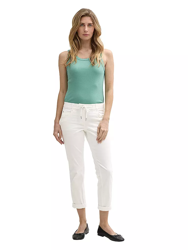 TOM TAILOR | Pantaloni 7/8 | Crema
