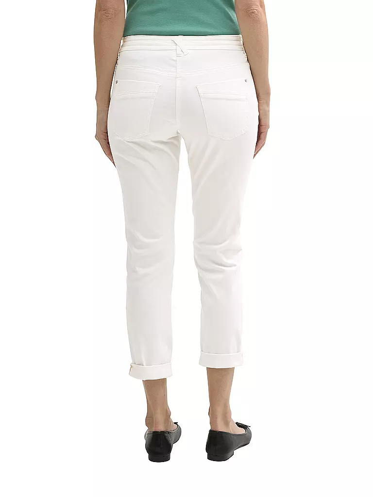 TOM TAILOR | Pantaloni 7/8 | Crema