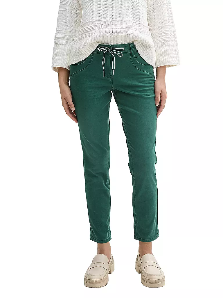 TOM TAILOR | Pantaloni 7/8 | Verde