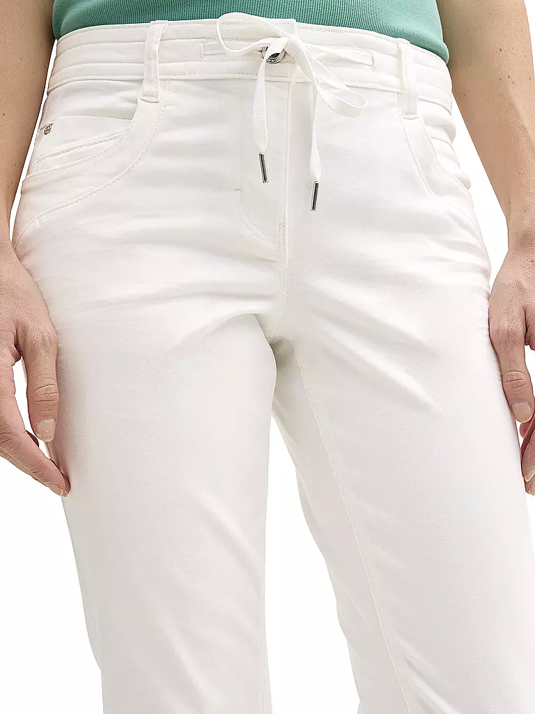 TOM TAILOR | Pantaloni 7/8 | Crema