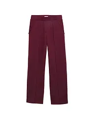 TOM TAILOR | Pantaloni business | Rosso scuro