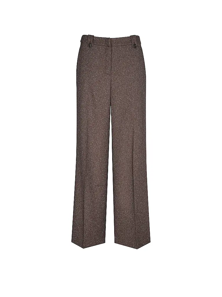 TOM TAILOR | Pantaloni business | Marrone