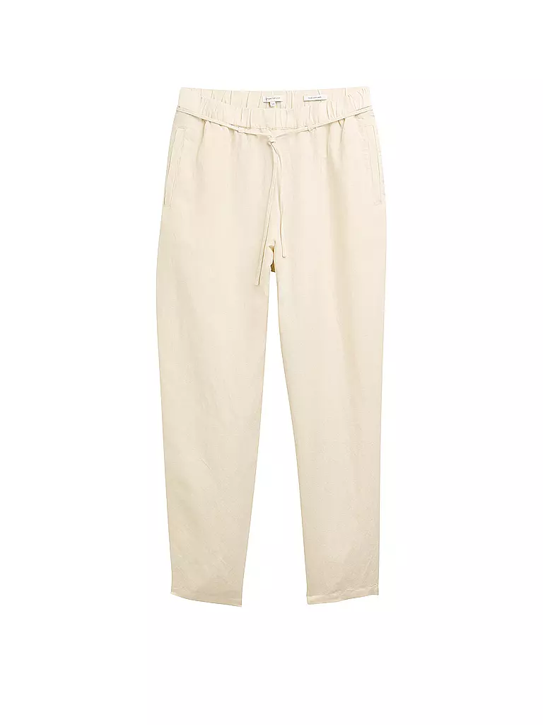 TOM TAILOR | Pantaloni Jogging Fit | Crema