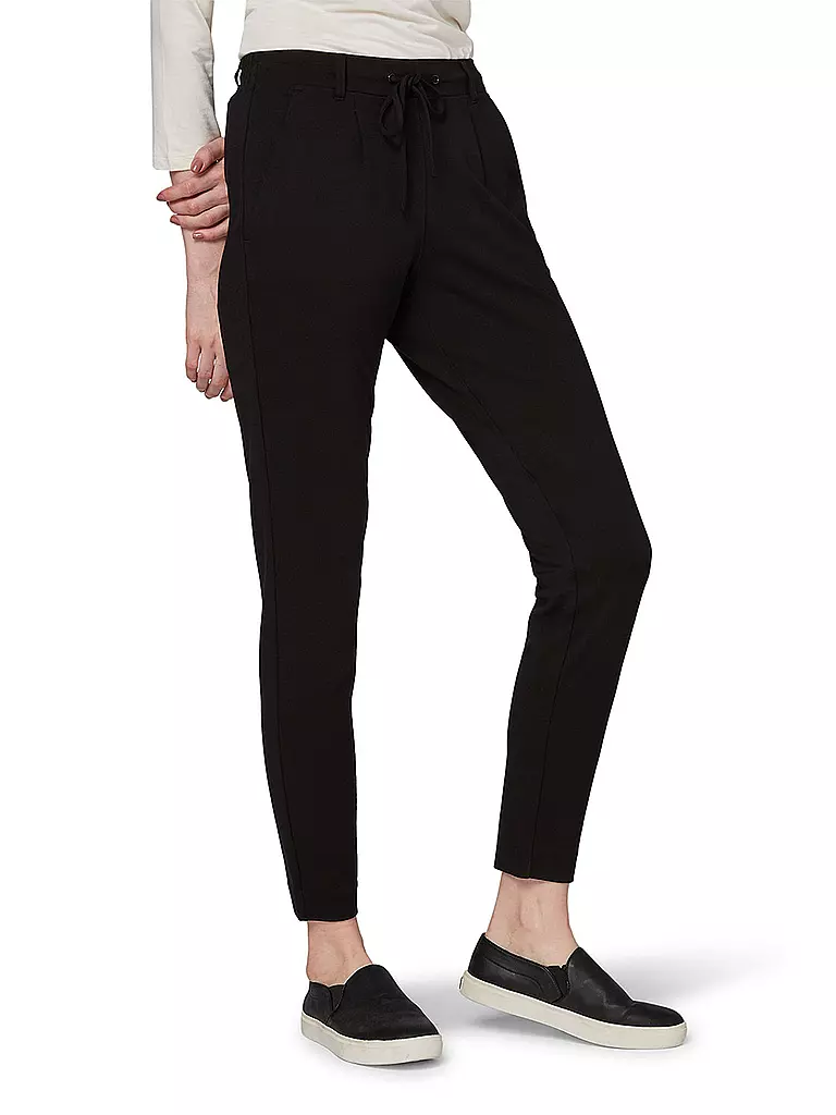 TOM TAILOR | Pantaloni Jogging Fit | Nero
