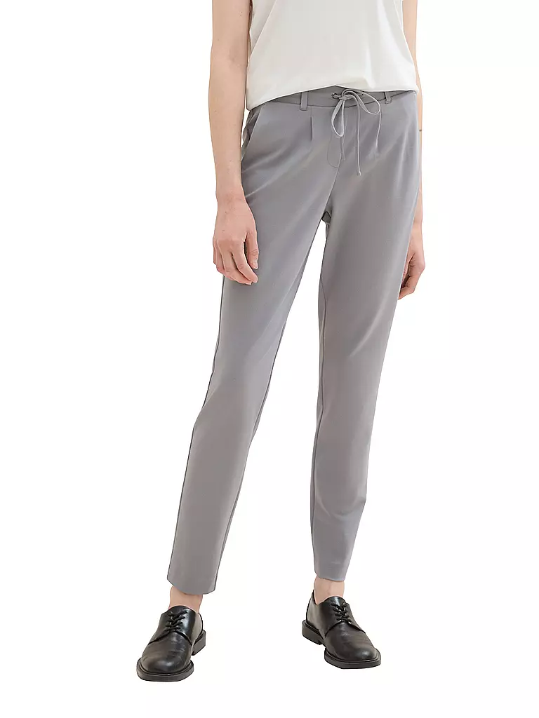 TOM TAILOR | Pantaloni Jogging Fit | Grigio